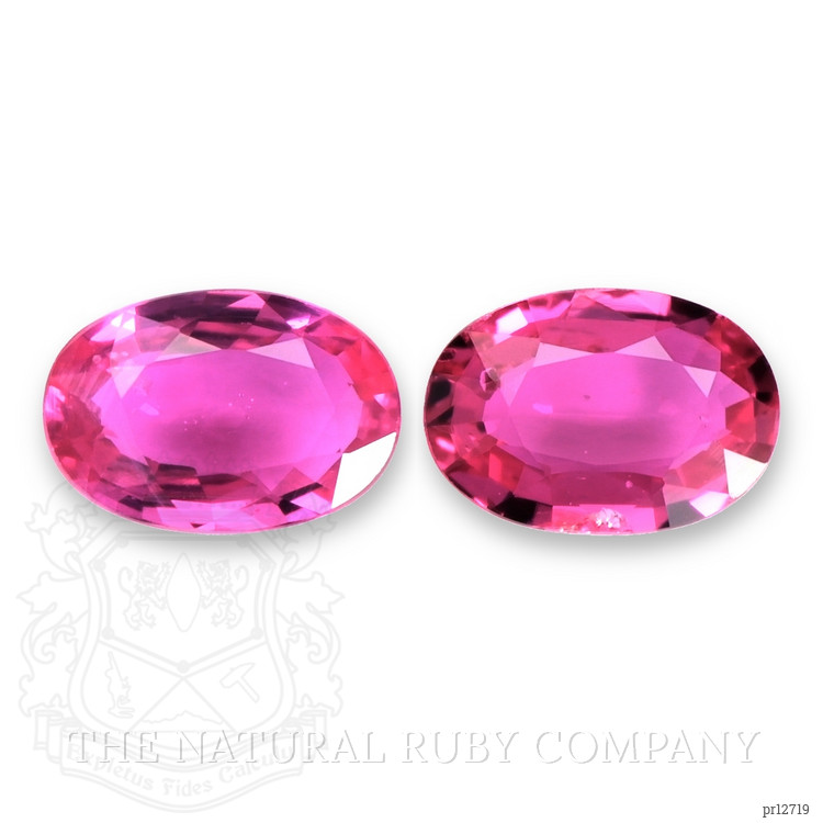 1.01 Ct.Tw. Ruby Pair from Mozambique