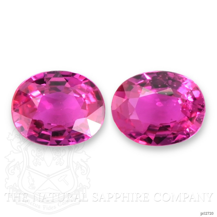 0.84 Ct.Tw. Ruby Pair from Mozambique