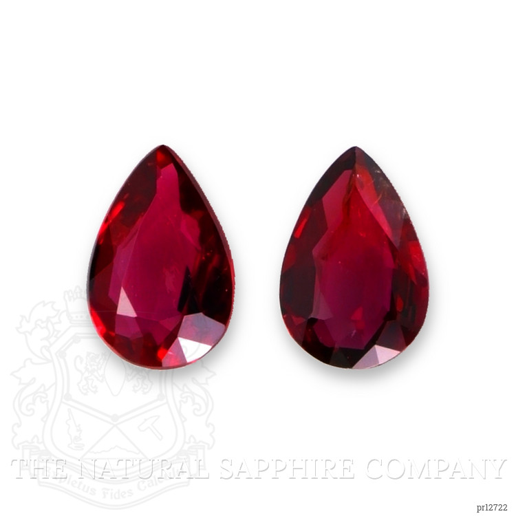 1.16 Ct.Tw. Ruby Pair from Mozambique