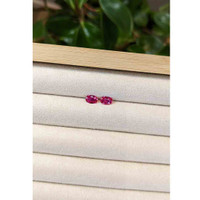 0.89&nbsp;Ct.Tw.Total Carat Weight Ruby Pair from Mozambique Life Style