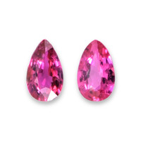 0.45 Ct.Tw.Total Carat Weight Ruby Pair from Mozambique Video