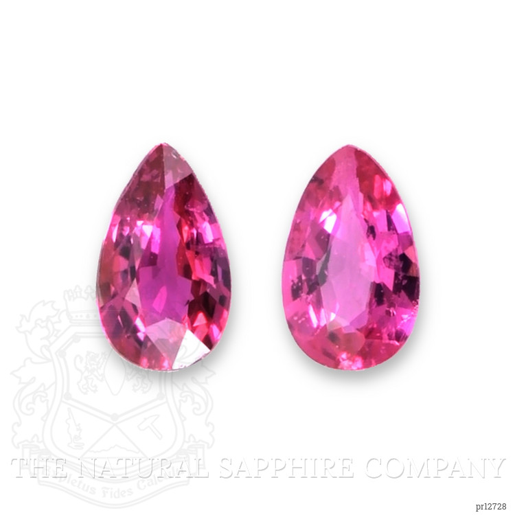0.45 Ct.Tw. Ruby Pair from Mozambique