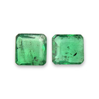 0.67&nbsp;Ct.Tw.Total Carat Weight Emerald Pair from Colombia Video