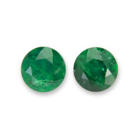 0.45&nbsp;Ct.Tw.Total Carat Weight Emerald Pair from Colombia Video