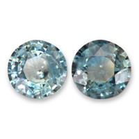 1.13 Ct.Tw.Total Carat Weight Bi Color Sapphire Pair from Madagascar Video