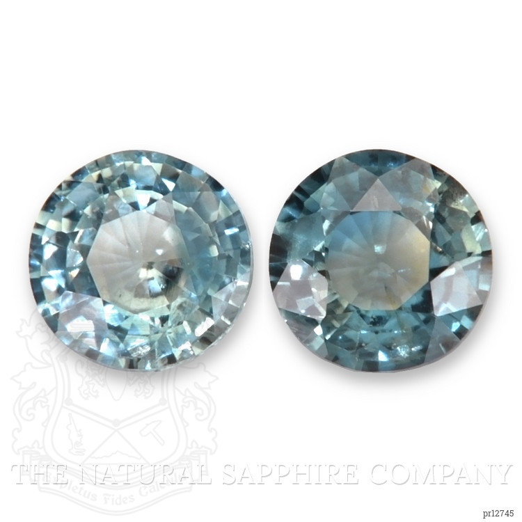 1.13 Ct.Tw. Bi Color Sapphire Pair from Madagascar