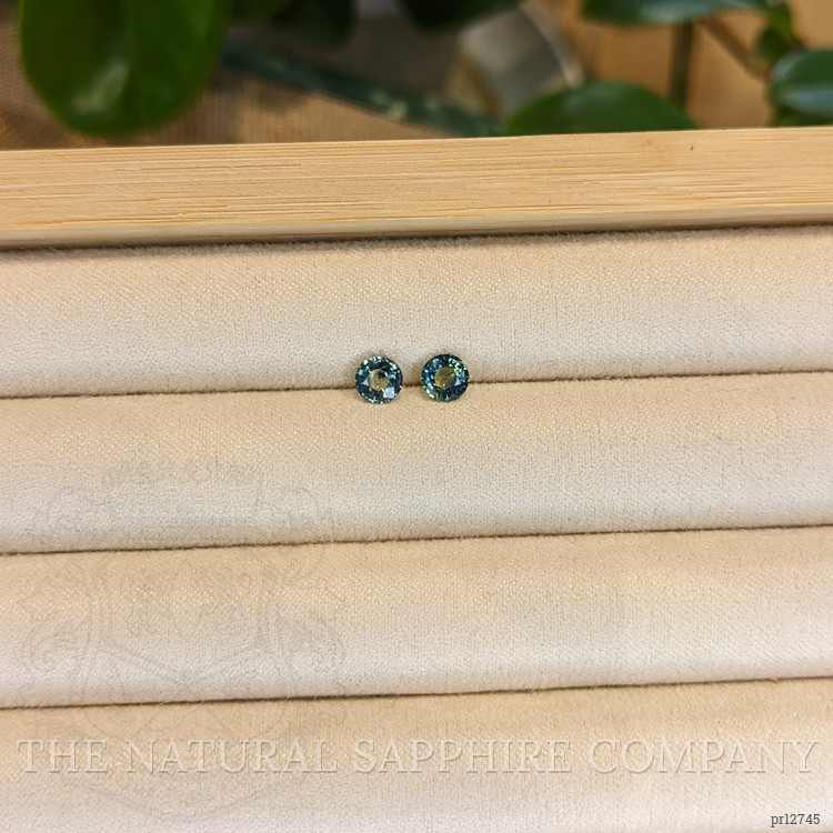 1.13 Ct.Tw. Bi Color Sapphire Pair from Madagascar