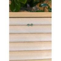 0.90 Ct.Tw.Total Carat Weight Yellowish Green Sapphire Pair from Madagascar Life Style