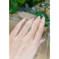 0.94&nbsp;Ct.Tw.Total Carat Weight Bluish Green Sapphire Pair from Madagascar Life Style