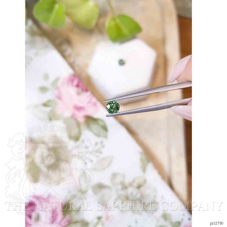 0.97 Ct.Tw. Yellowish Green Sapphire Pair from Madagascar