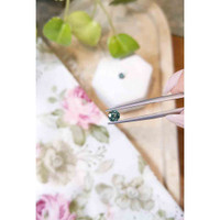 1.13&nbsp;Ct.Tw.Total Carat Weight Bluish Green Sapphire Pair from Madagascar Life Style