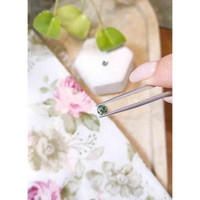 1.21 Ct.Tw.Total Carat Weight Bluish Green Sapphire Pair from Madagascar Life Style