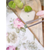 1.03 Ct.Tw.Total Carat Weight Green Sapphire Pair from Madagascar Life Style