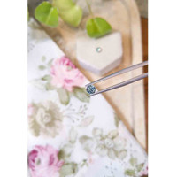 0.93&nbsp;Ct.Tw.Total Carat Weight Greenish Blue Sapphire Pair from Madagascar Life Style