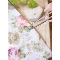 0.99&nbsp;Ct.Tw.Total Carat Weight Yellowish Green Sapphire Pair from Madagascar Life Style