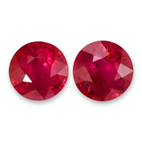 3.16&nbsp;Ct.Tw.Total Carat Weight Ruby Pair from Burma (Myanmar) Video