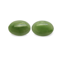 8.79 Ct.Tw. Oval Jade Pair