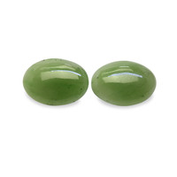 7.01 Ct.Tw. Oval Jade Pair