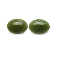 7.96 Ct.Tw. Oval Jade Pair