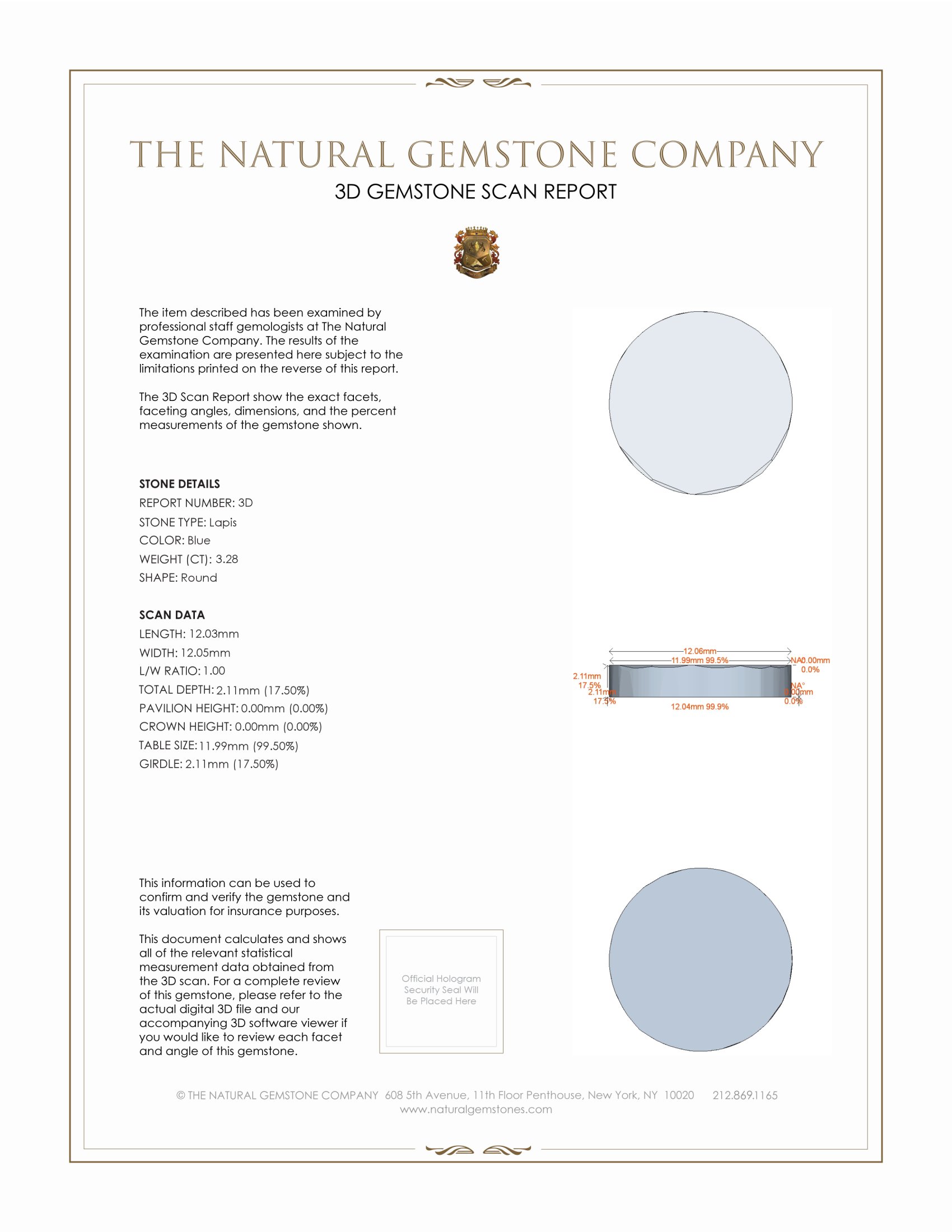 6.06 Ct.Tw. Cabochon Lapis Pair from Afghanistan