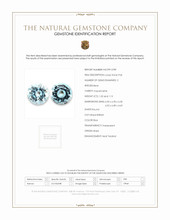 2.17&nbsp;Ct.Tw.Total Carat Weight Aquamarine Pair from Brazil Scan Report