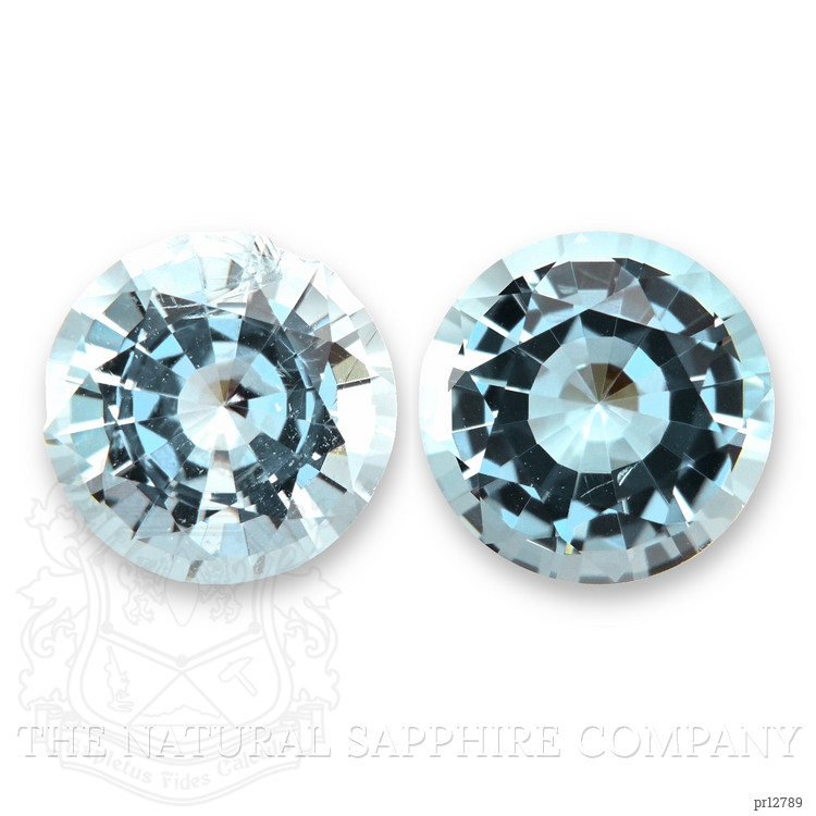 2.17 Ct.Tw. Aquamarine Pair from Brazil