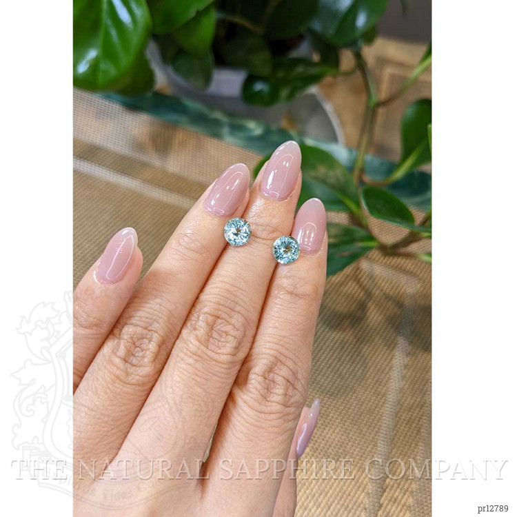 2.17 Ct.Tw. Aquamarine Pair from Brazil