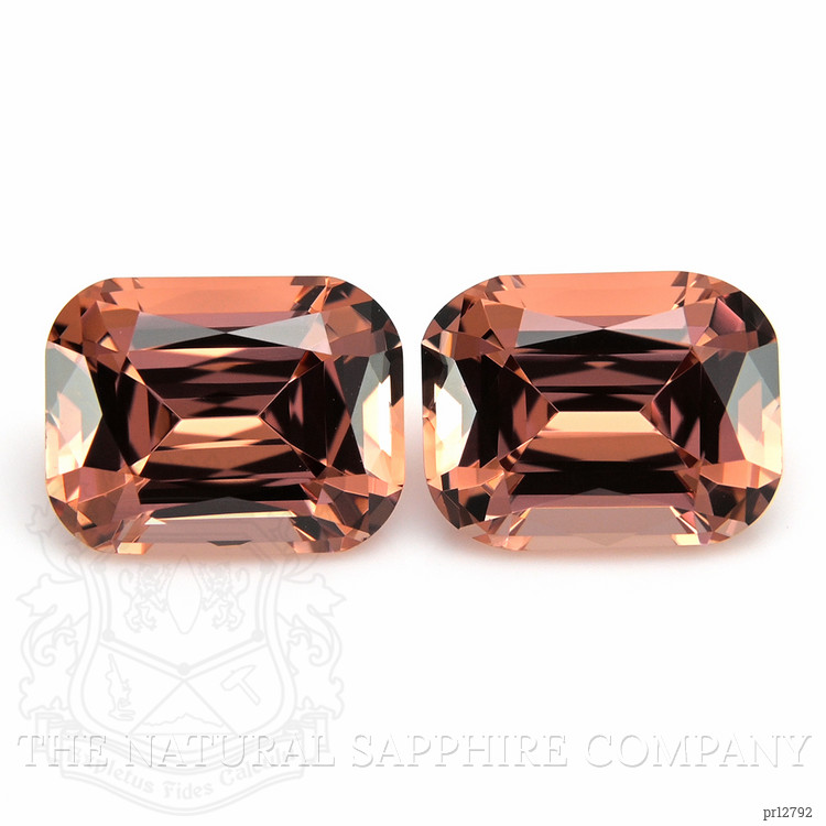 1.95 Ct.Tw. Malaya Garnet Pair from Tanzania