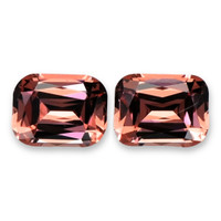 1.15&nbsp;Ct.Tw.Total Carat Weight Malaya Garnet Pair from Tanzania Video