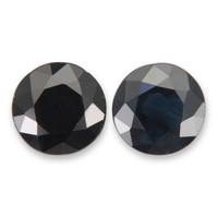 2.35&nbsp;Ct.Tw.Total Carat Weight Blue Sapphire Pair from Ceylon (Sri Lanka) Video