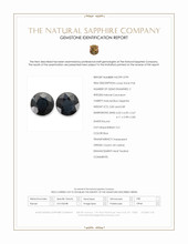 1.71 Ct.Tw.Total Carat Weight Blue Sapphire Pair from Ceylon (Sri Lanka) Scan Report