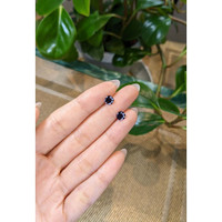 1.71&nbsp;Ct.Tw.Total Carat Weight Blue Sapphire Pair from Ceylon (Sri Lanka) Life Style