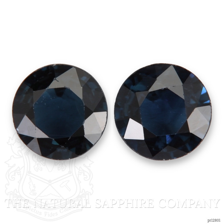 1.63 Ct.Tw. Blue Sapphire Pair from Ceylon (Sri Lanka)