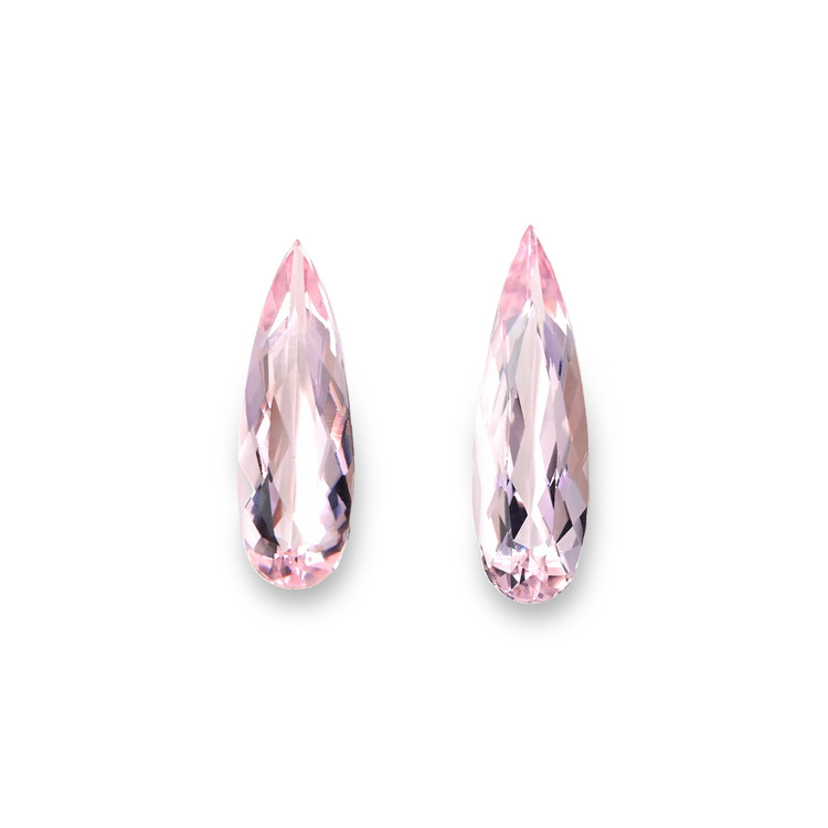 5.25 Ct.Tw. Morganite Pair from Brazil