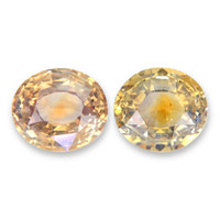 2.20&nbsp;Ct.Tw.Total Carat Weight Bi Color Sapphire Pair from Montana Video