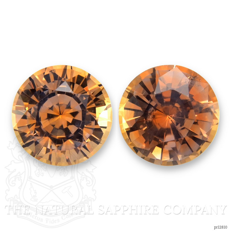 1.42 Ct.Tw. Bi Color Sapphire Pair from Montana