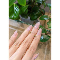 1.42 Ct.Tw.Total Carat Weight Bi Color Sapphire Pair from Montana Life Style