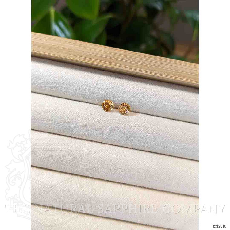 1.42 Ct.Tw. Bi Color Sapphire Pair from Montana