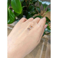 2.42&nbsp;Ct.Tw.Total Carat Weight Bi Color Sapphire Pair from Montana Life Style