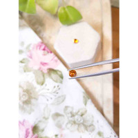 1.21&nbsp;Ct.Tw.Total Carat Weight Orange Sapphire Pair from Montana Life Style