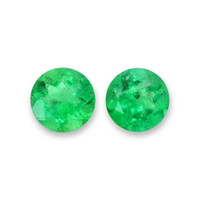 0.92 Ct.Tw.Total Carat Weight Emerald Pair from Colombia Video