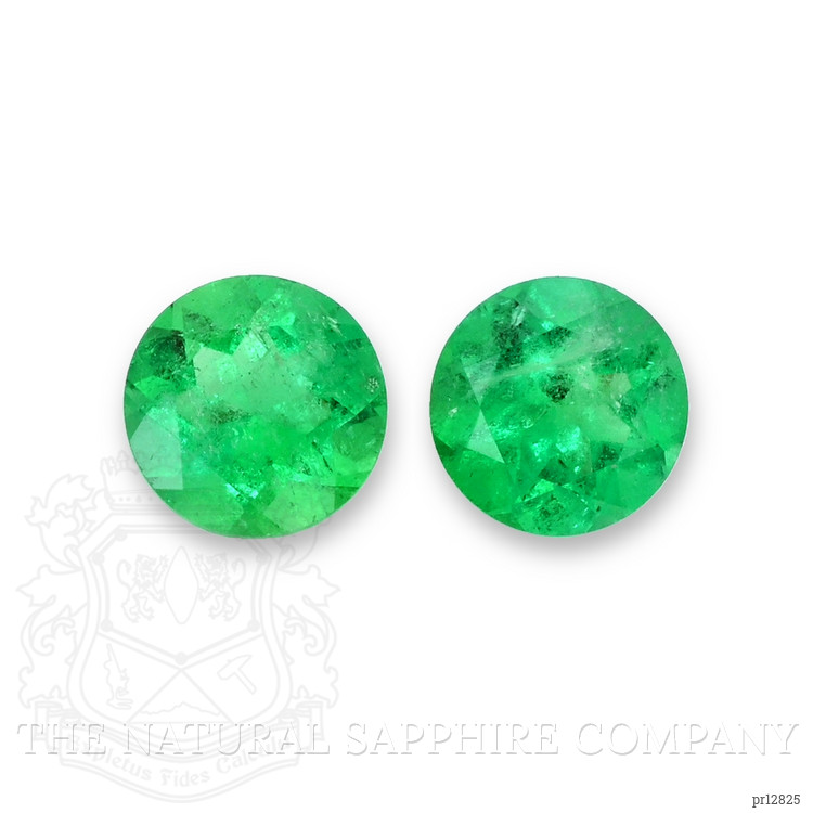 0.92 Ct.Tw. Emerald Pair from Colombia