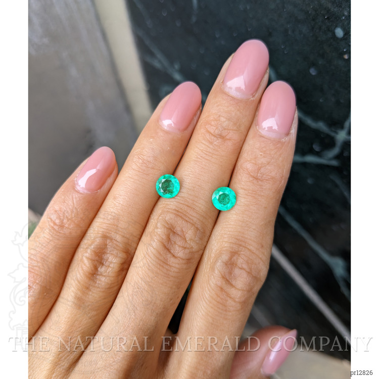 1.27 Ct.Tw. Emerald Pair from Colombia