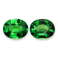 5.20 Ct.Tw.Total Carat Weight Tsavorite Garnet Pair from Madagascar Video