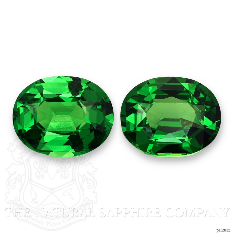 5.20 Ct.Tw. Tsavorite Garnet Pair from Madagascar