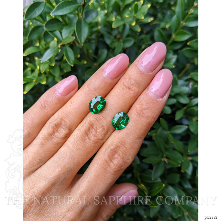 5.20 Ct.Tw. Tsavorite Garnet Pair from Madagascar