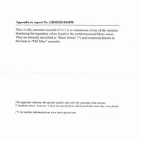 8.74 Ct.Tw.Total Carat Weight Emerald Pair from Colombia Scan Report