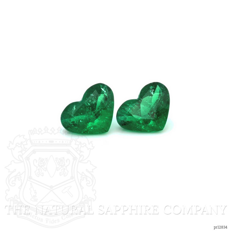 8.74 Ct.Tw. Emerald Pair from Colombia