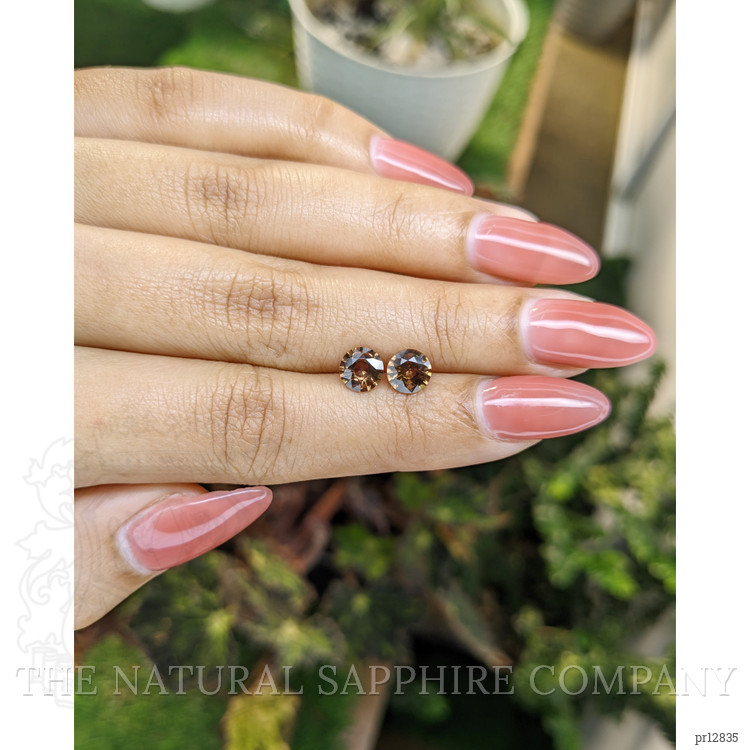 2.07 Ct.Tw. Chrysoberyl Pair from Ceylon (Sri Lanka)