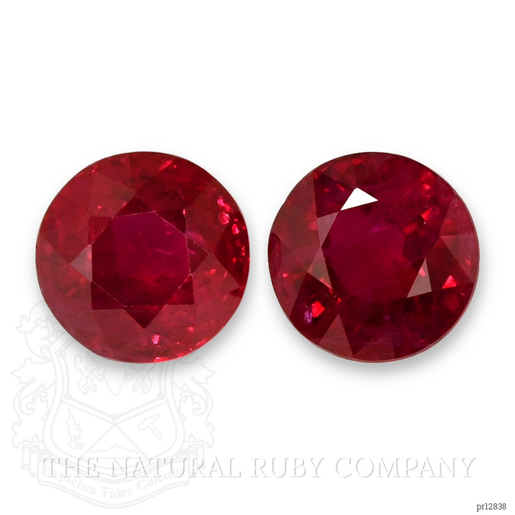 2.03 Ct.Tw. Ruby Pair from Mozambique